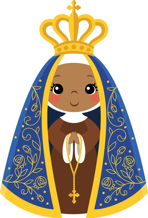 nossa senhora de aparecida desenho png